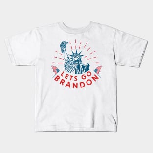 Let's Go Brandon - liberty Kids T-Shirt